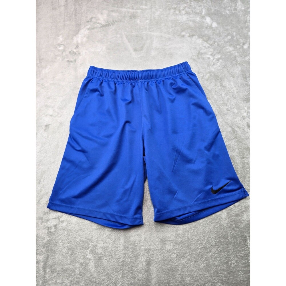 Nike Dri-FIT mens Shorts Royal Blue Athletic Soccer Gym Size Large L G